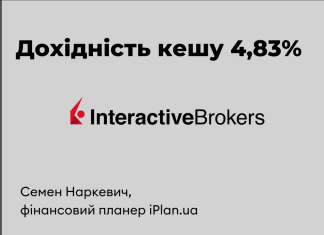 Дохідність кешу 4,83%