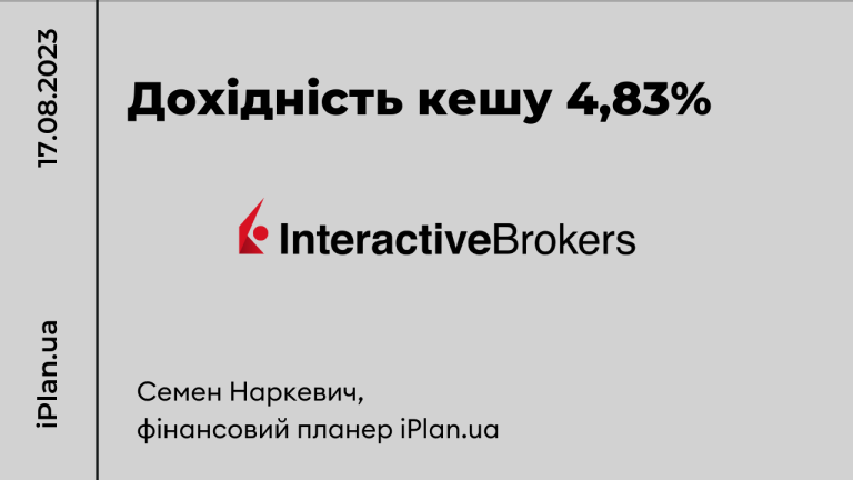 Дохідність кешу 4,83%